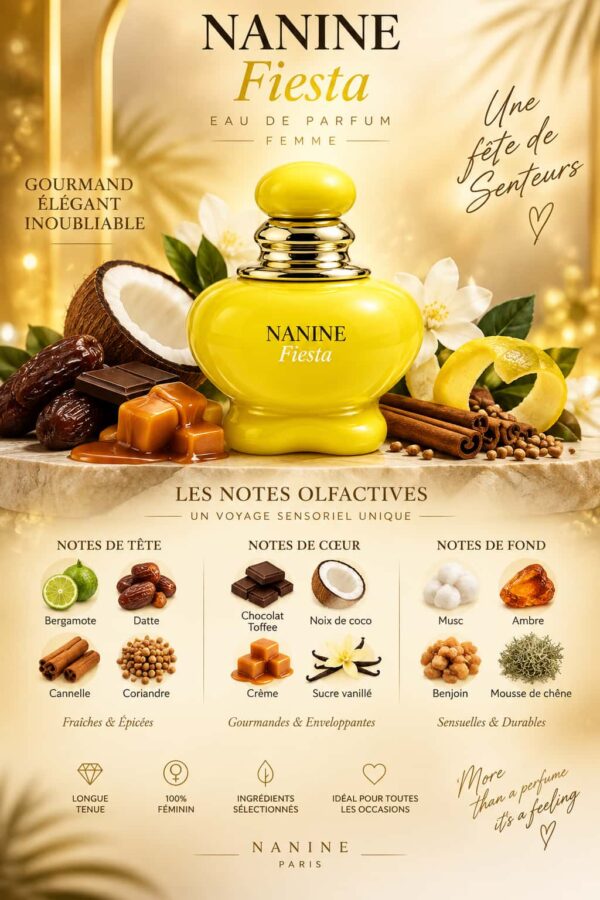 Nanine Fiesta Eau de Parfum Femme 100ml