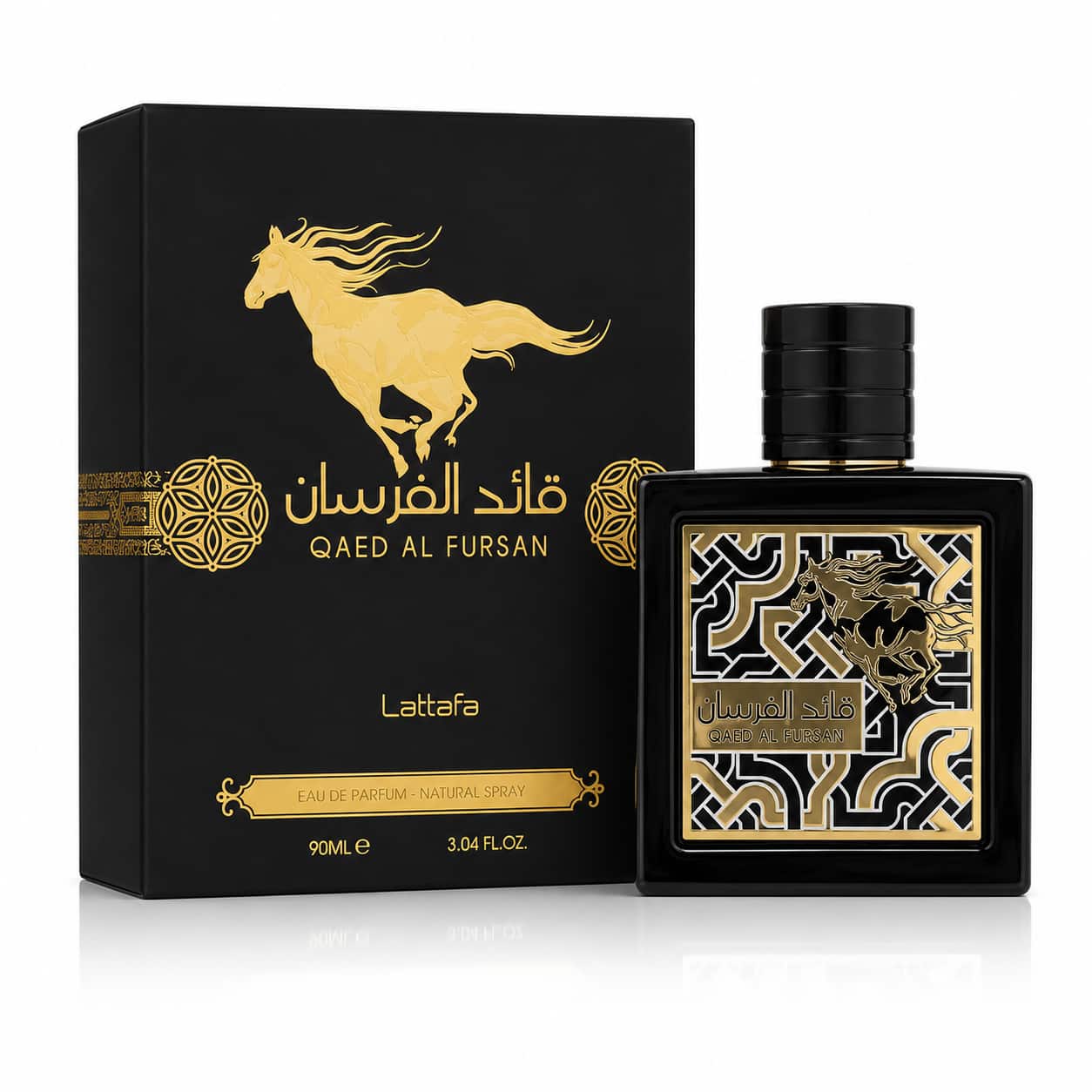 Qaed Al Fursan Lattafa Eau de Parfum Homme 90ml Maroc