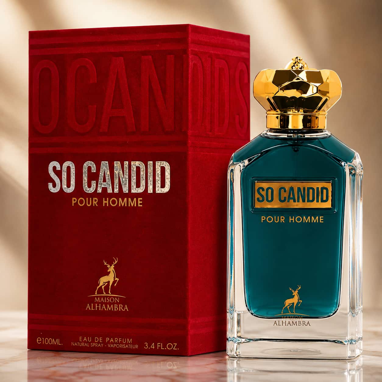 SO CANDID Pour Homme Eau de Parfum 100ml