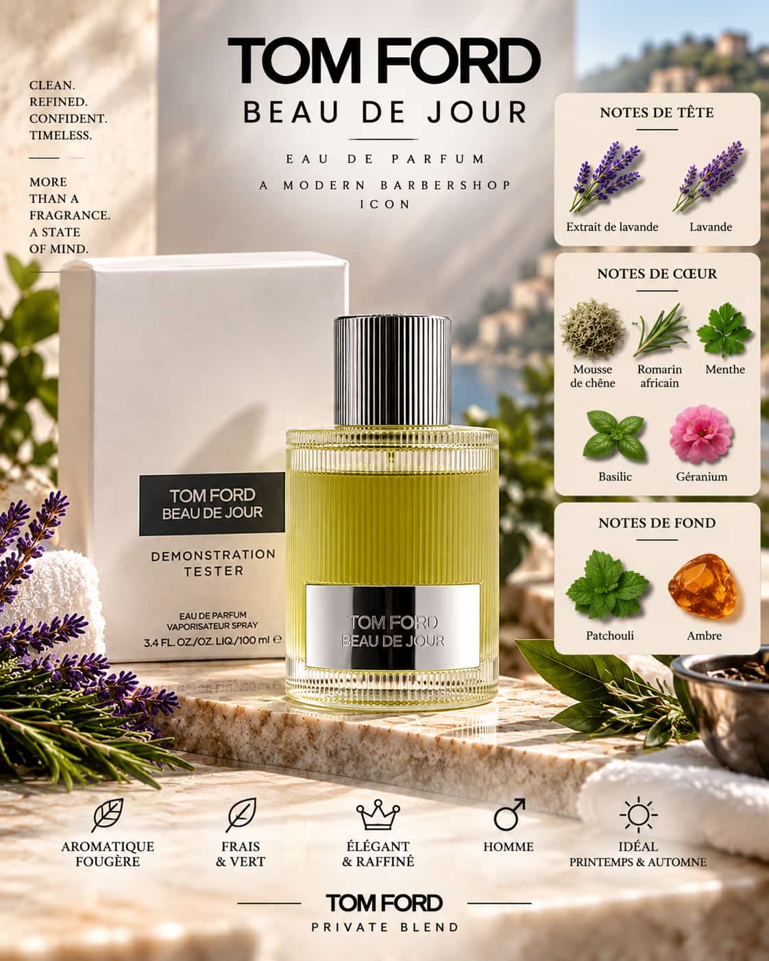Tom Ford Beau de Jour Tester Original 100ml
