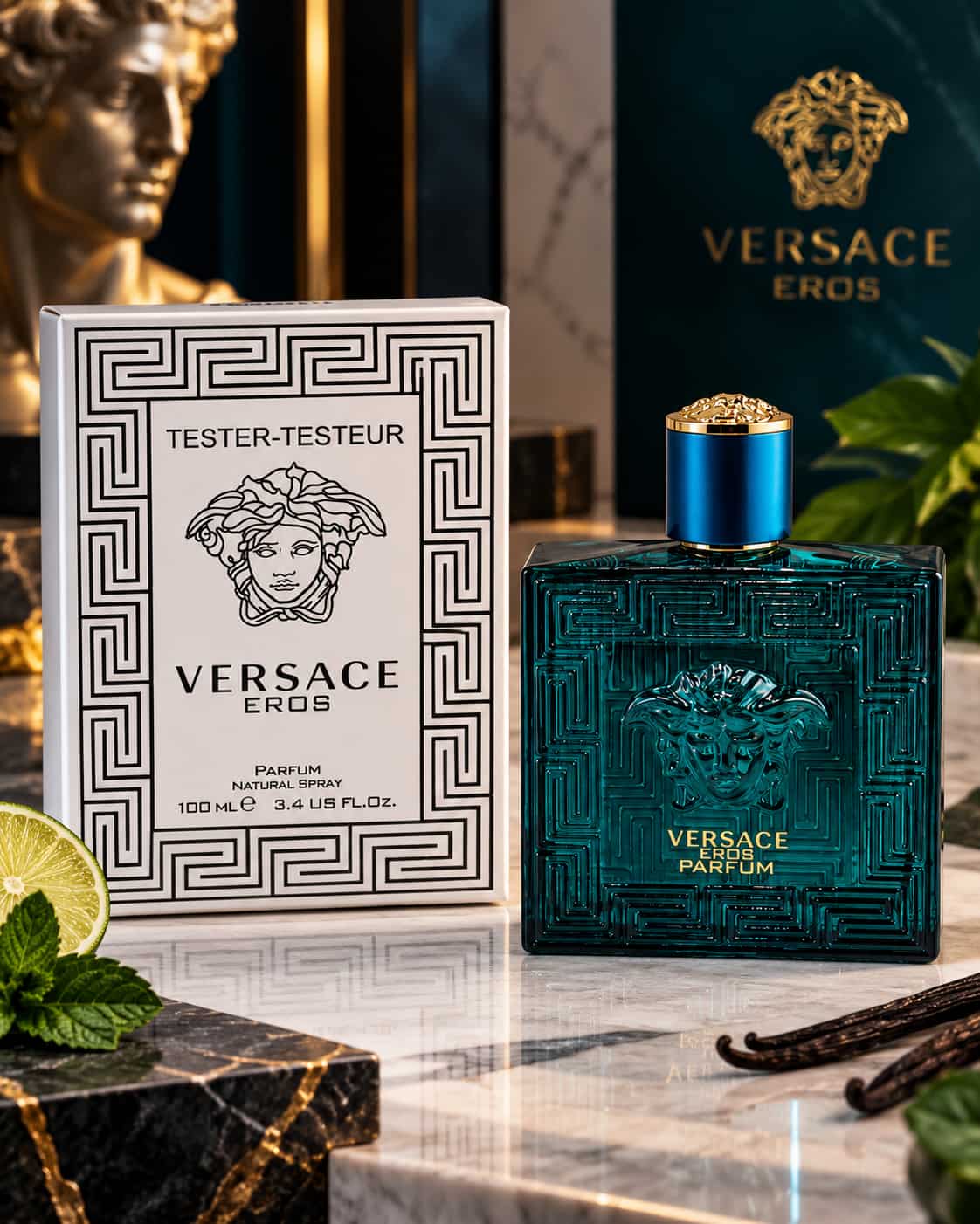Versace Eros Parfum Tester Original 100ml