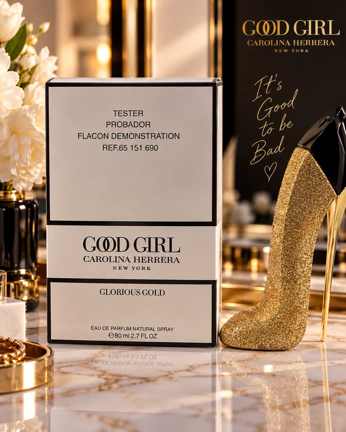 Good Girl Glorious Gold Eau de Parfum 80ml avec boîte