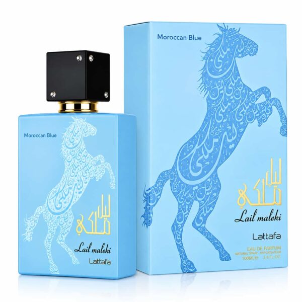 Lail Maleki Moroccan Blue Lattafa Eau de Parfum 100ml Lail Maleki Moroccan Blue Lattafa Eau de Parfum 100ml
