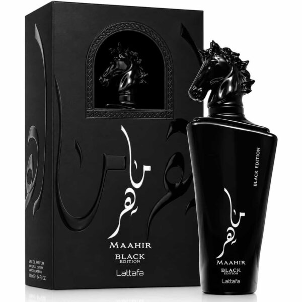 Maahir Black Edition Lattafa Eau de Parfum Homme 100ml