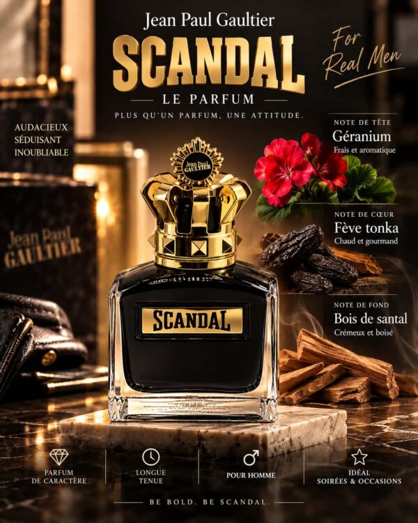 Scandal Pour Homme Le Parfum Jean Paul Gaultier Tester Original 100ml Scandal Pour Homme Le Parfum Jean Paul Gaultier Tester Original 100ml