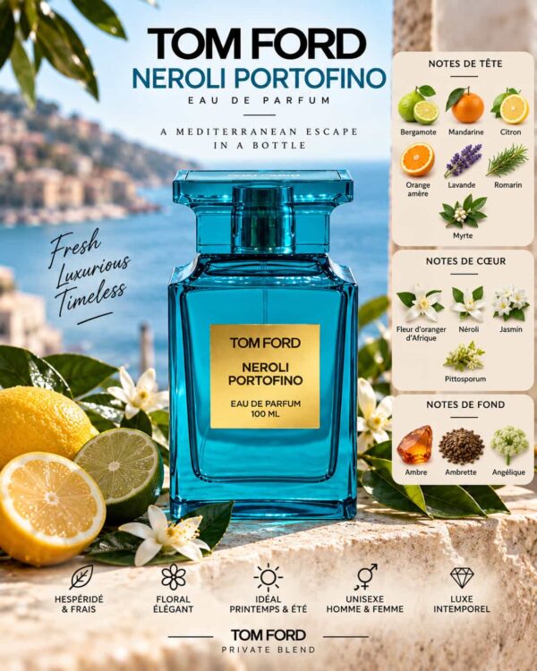 Tom Ford Neroli Portofino Tester Original 100ml Tom Ford Neroli Portofino Tester Original 100ml