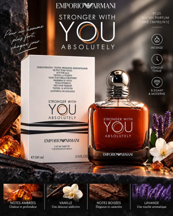 Stronger With You Absolutely 100ml parfum homme Emporio Armani