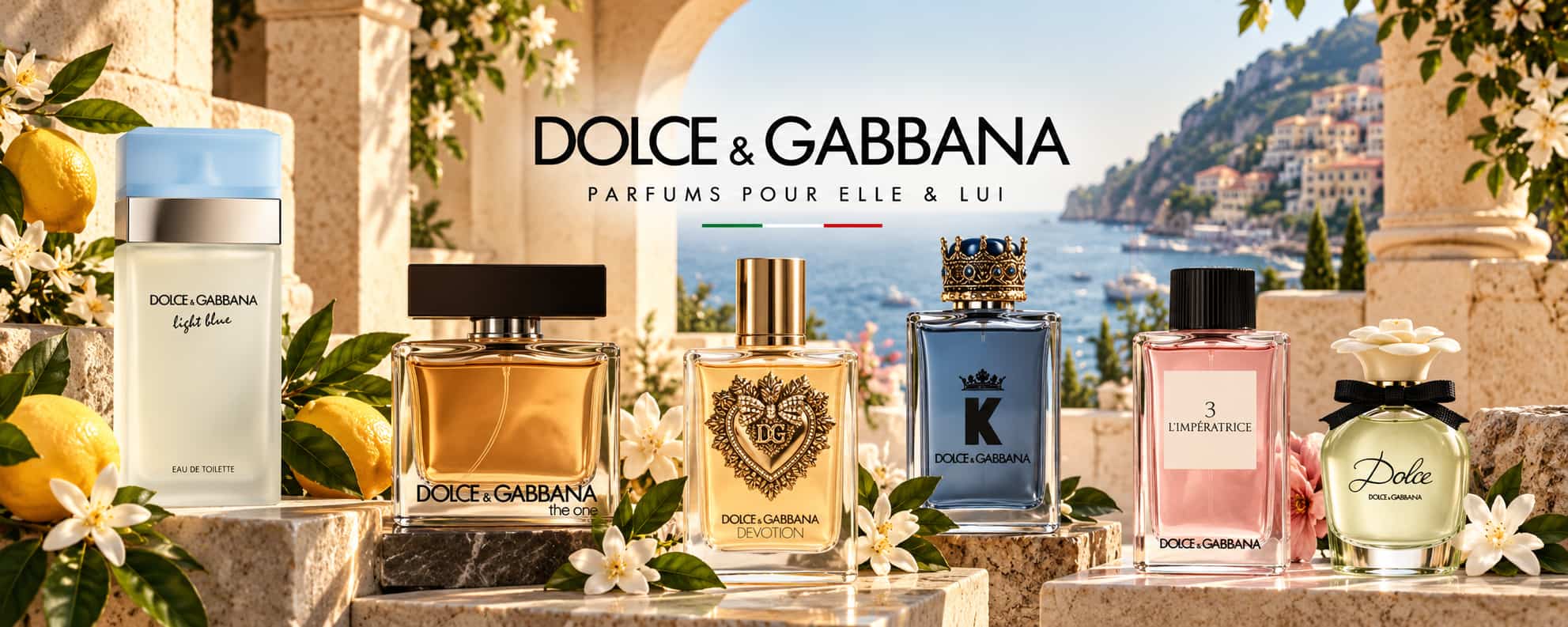 Parfum Dolce & Gabbana Maroc – parfums homme et femme