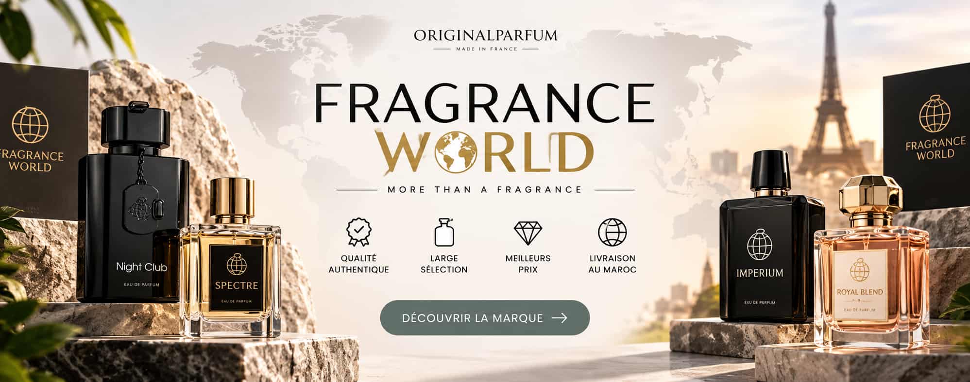 Parfums Fragrance World originaux au Maroc – Original Parfum