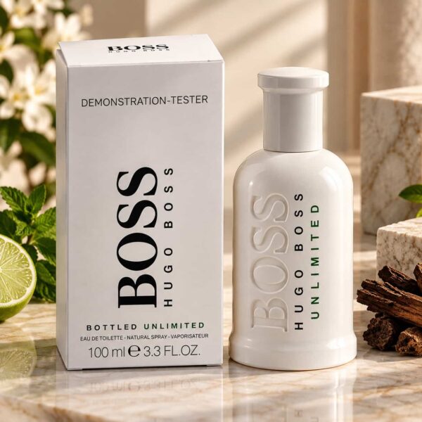 BOSS Bottled Unlimited Tester Original 100ml Hugo Boss avec boîte tester