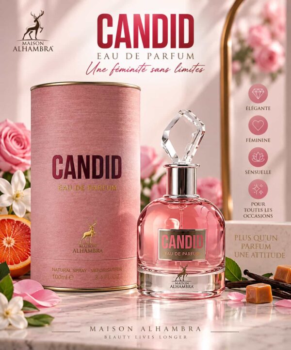 Candid Maison Alhambra Eau de Parfum Femme 100ml