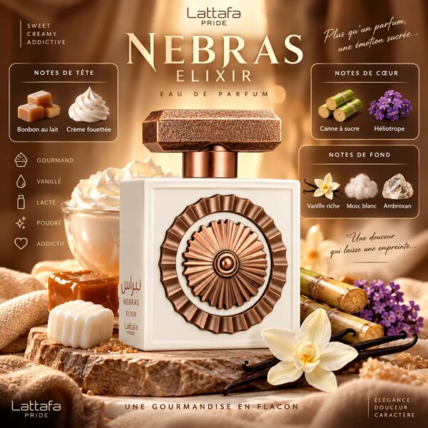 Nebras Elixir Lattafa Pride Eau de Parfum 100ml Nebras Elixir Lattafa Pride Eau de Parfum 100ml