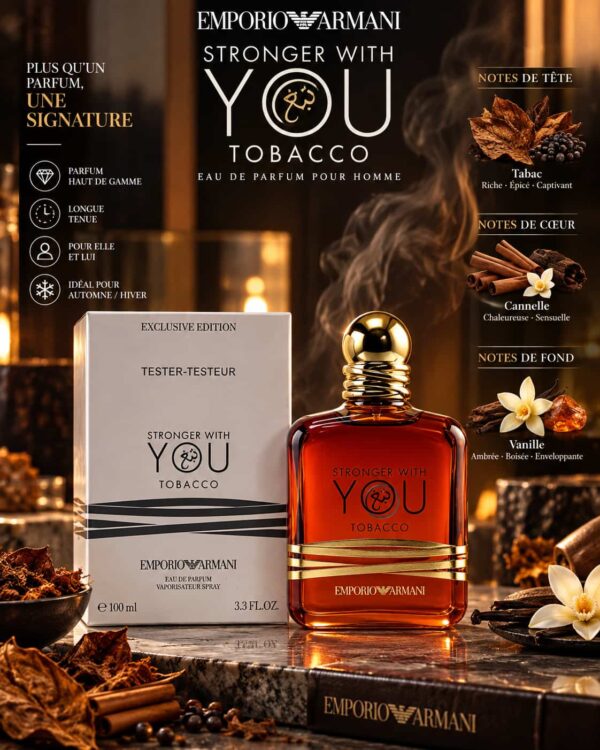 Stronger With You Tobacco Tester Original avec boîte 100ml Stronger With You Tobacco Tester Original avec boîte 100ml