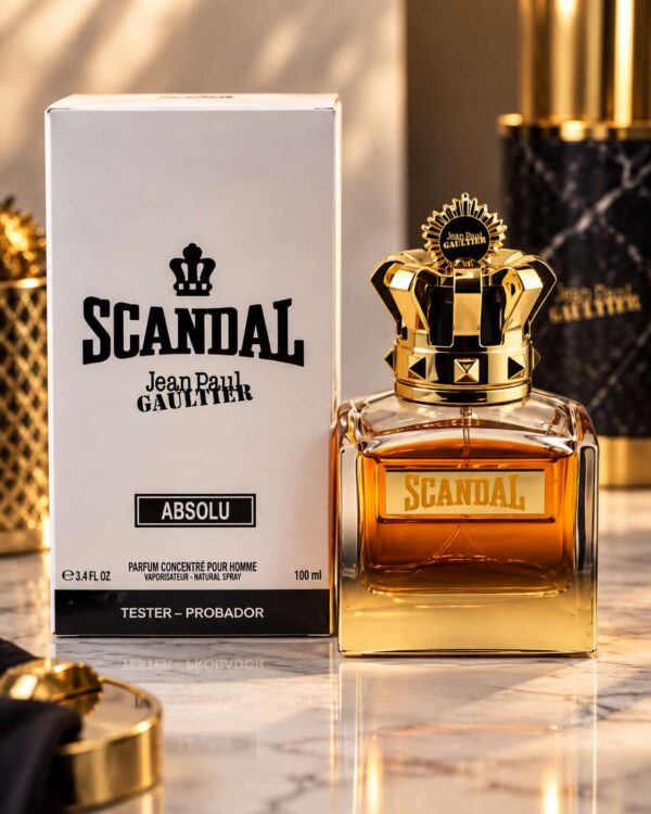 Scandal Pour Homme Absolu Jean Paul Gaultier Tester Original 100ml Scandal Pour Homme Absolu Jean Paul Gaultier Tester Original 100ml