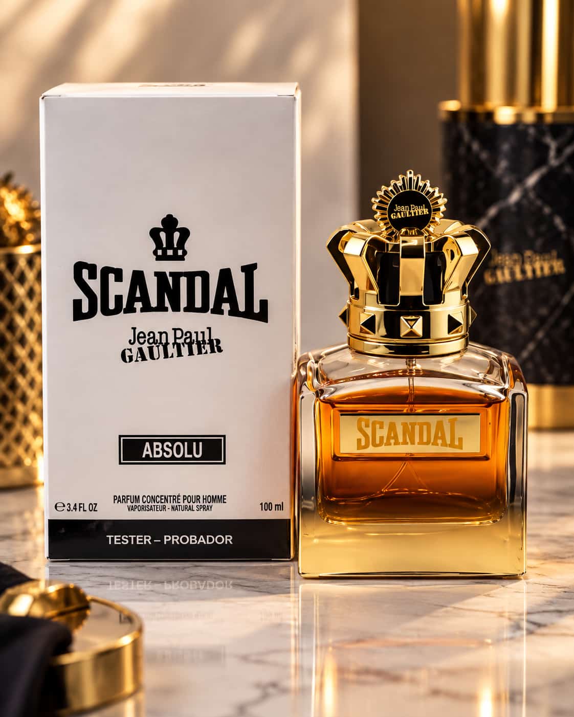 Scandal Pour Homme Absolu Jean Paul Gaultier Tester Original 100ml
