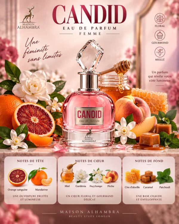 Candid Maison Alhambra Eau de Parfum Femme 100ml