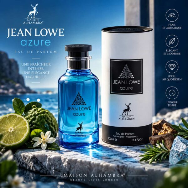Jean Lowe Azure Maison Alhambra Eau de Parfum 100ml Jean Lowe Azure Maison Alhambra Eau de Parfum 100ml