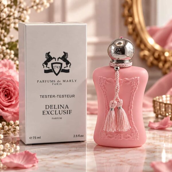 Delina Exclusif Tester Original 75ml avec boîte tester Delina Exclusif Tester Original 75ml avec boîte tester