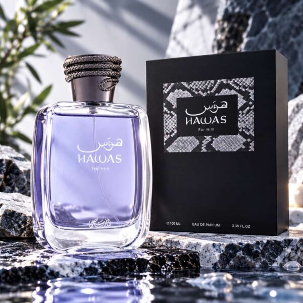 Rasasi Hawas For Him 100ml avec boîte Rasasi Hawas For Him 100ml avec boîte