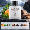 Alpine Homme Sport Maison Alhambra 100ml – Notes mandarine, menthe, cèdre, tonka et santal