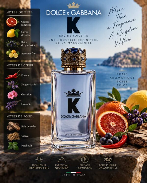 K by Dolce & Gabbana Tester Original 100ml