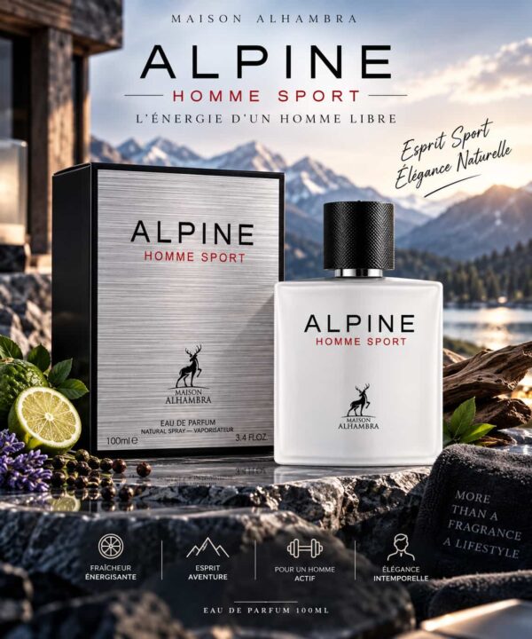 Alpine Homme Sport Maison Alhambra Eau de Parfum Homme 100ml