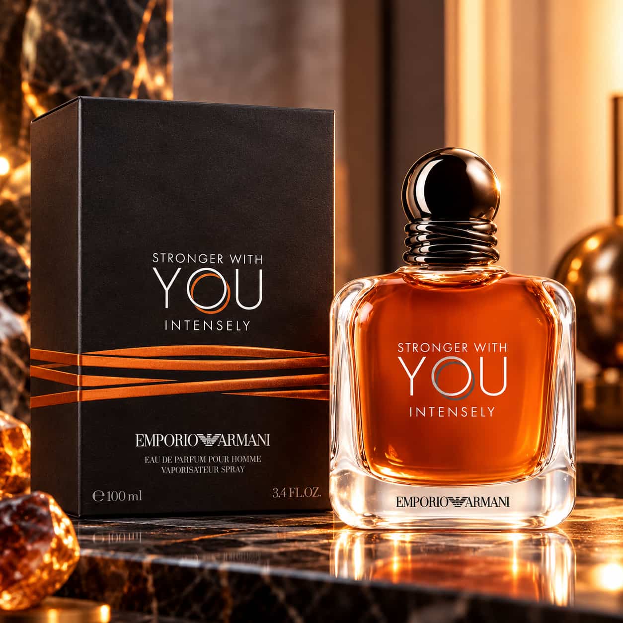 Stronger With You Intensely Emporio Armani 100ml avec boîte