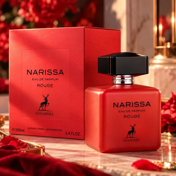 Narissa Rouge Maison Alhambra 100ml avec boîte Narissa Rouge Maison Alhambra 100ml avec boîte